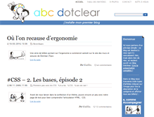 Tablet Screenshot of abc.dotaddict.org