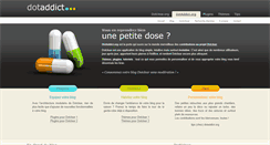 Desktop Screenshot of dotaddict.org